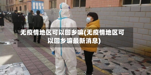 无疫情地区可以回乡嘛(无疫情地区可以回乡嘛最新消息)-第2张图片