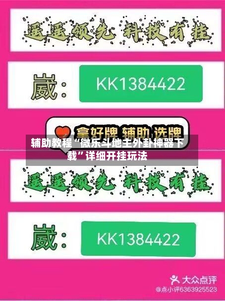 辅助教程“微乐斗地主外卦神器下载”详细开挂玩法-第2张图片