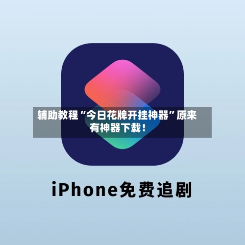 辅助教程“今日花牌开挂神器	”原来有神器下载！-第2张图片