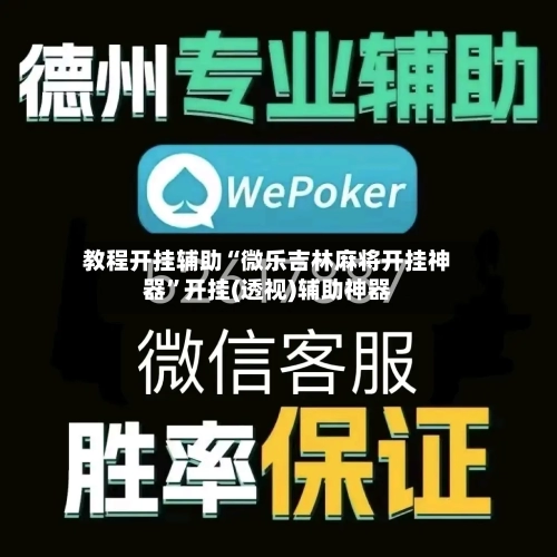 教程开挂辅助“微乐吉林麻将开挂神器	”开挂(透视)辅助神器-第2张图片