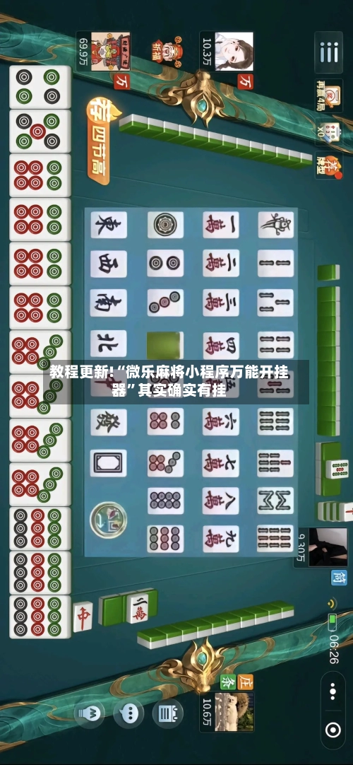 教程更新!“微乐麻将小程序万能开挂器”其实确实有挂-第3张图片