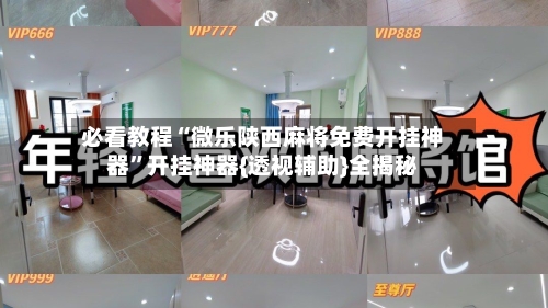 必看教程“微乐陕西麻将免费开挂神器”开挂神器{透视辅助}全揭秘-第2张图片
