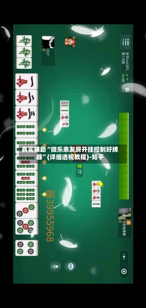 真实辅助“微乐亲友房开挂控制好牌器	”(详细透视教程)-知乎-第2张图片