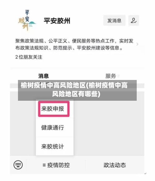 榆树疫情中高风险地区(榆树疫情中高风险地区有哪些)