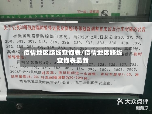 疫情地区路线查询表/疫情地区路线查询表最新-第2张图片