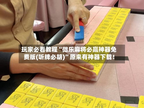 玩家必看教程“微乐麻将必赢神器免费版(听牌必胡)	”原来有神器下载！-第2张图片