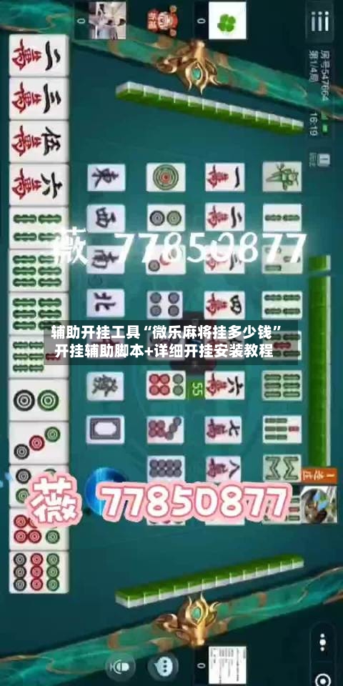 辅助开挂工具“微乐麻将挂多少钱”开挂辅助脚本+详细开挂安装教程-第3张图片