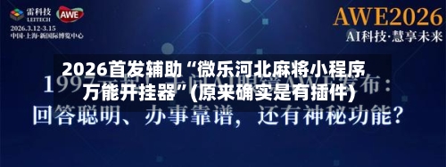 2026首发辅助“微乐河北麻将小程序万能开挂器”(原来确实是有插件)-第3张图片