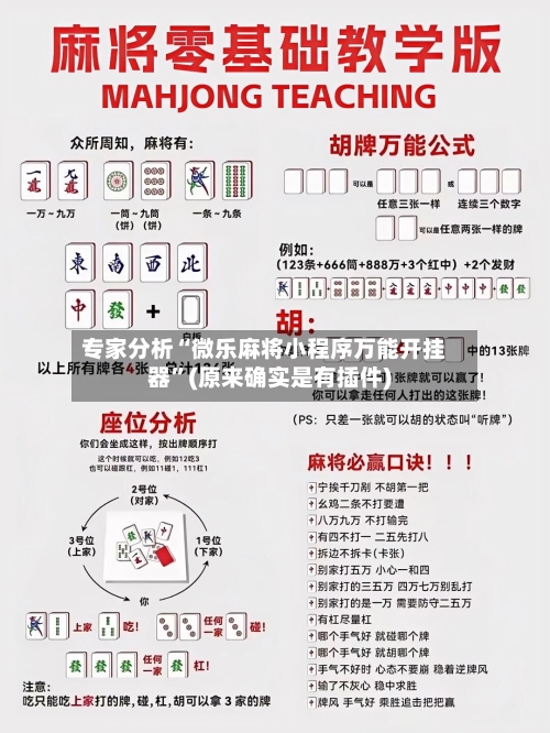 专家分析“微乐麻将小程序万能开挂器	”(原来确实是有插件)-第2张图片