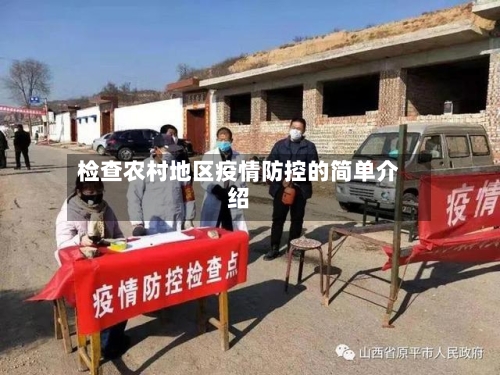 检查农村地区疫情防控的简单介绍