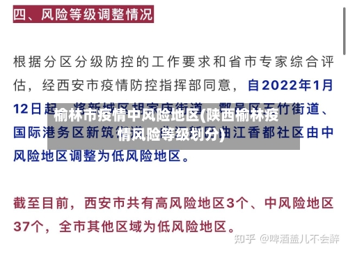 榆林市疫情中风险地区(陕西榆林疫情风险等级划分)