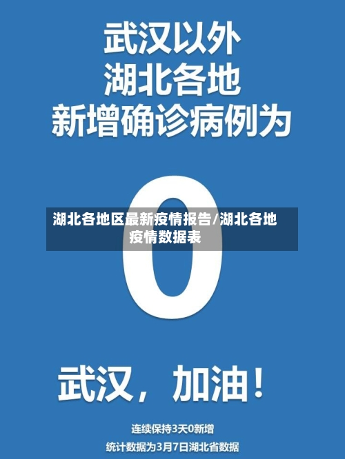 湖北各地区最新疫情报告/湖北各地疫情数据表