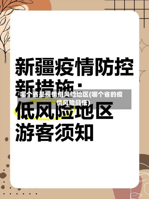 哪个省是疫情低风险地区(哪个省的疫情风险最低)