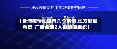 【合浦疫情地区有几个病例,地方新闻精选 广西合浦2人疫情间组织】-第2张图片