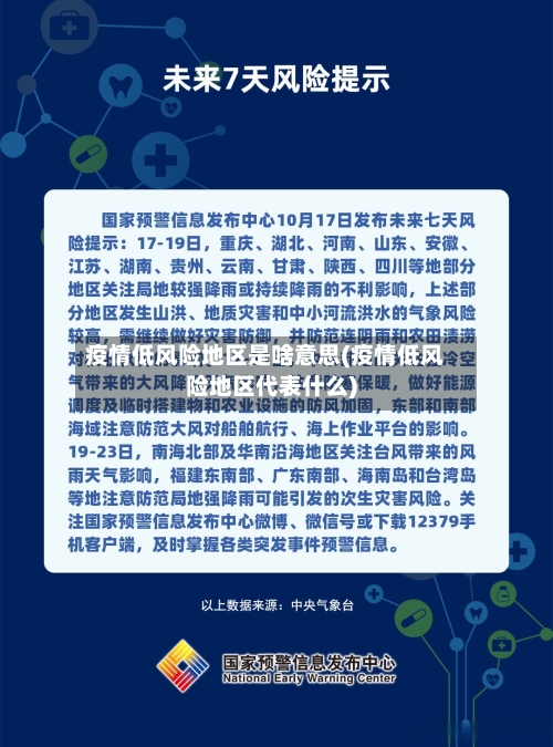 疫情低风险地区是啥意思(疫情低风险地区代表什么)-第2张图片