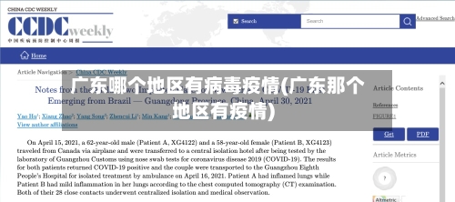 广东哪个地区有病毒疫情(广东那个地区有疫情)