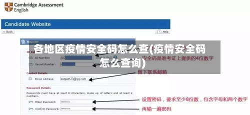各地区疫情安全码怎么查(疫情安全码怎么查询)-第3张图片