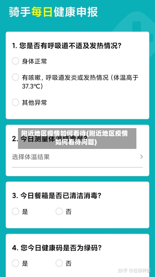 附近地区疫情如何看待(附近地区疫情如何看待问题)-第3张图片