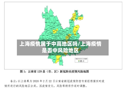 上海疫情属于中高地区吗/上海疫情是否中风险地区