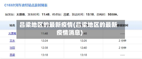 吕梁地区的最新疫情(吕梁地区的最新疫情消息)