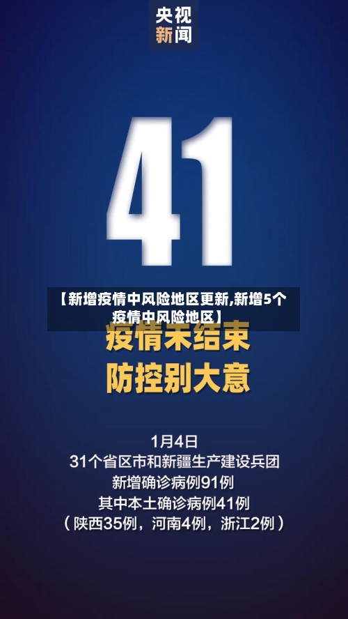 【新增疫情中风险地区更新,新增5个疫情中风险地区】-第2张图片